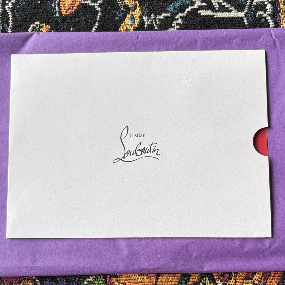 ❤️ CHRISTINE LOUBOUTIN ENVELOPE SLEEVE ❤️